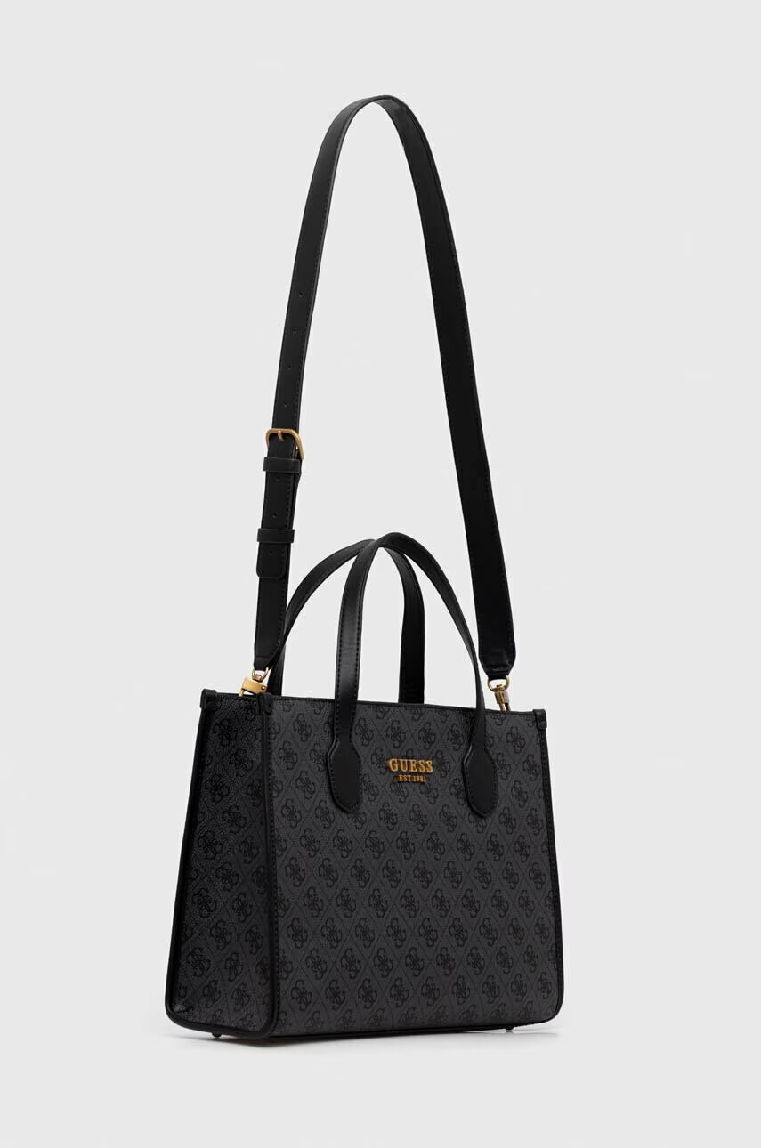 Guess Чанта в сиво - Pepit.bg