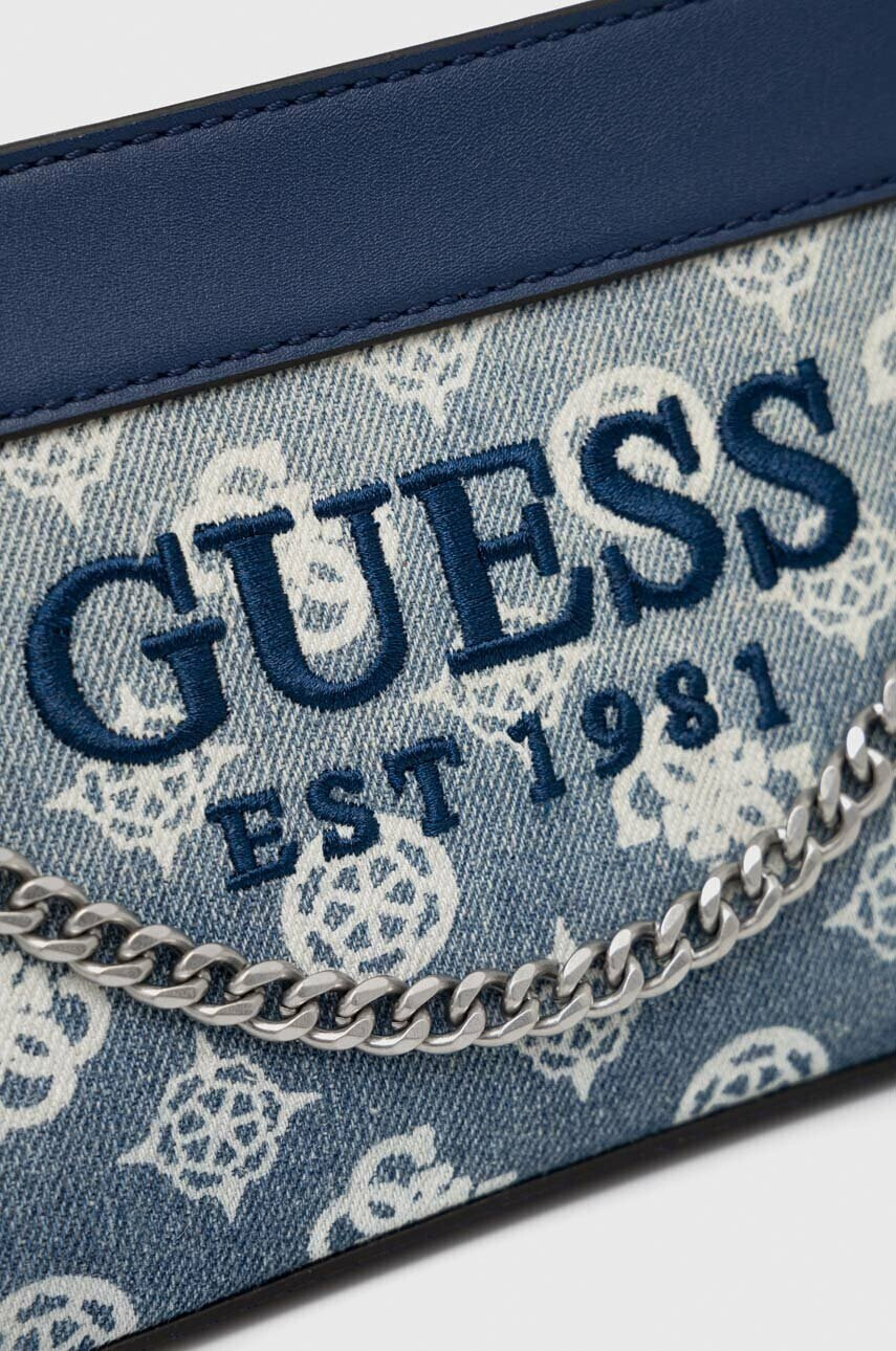 Guess Чанта в синьо - Pepit.bg