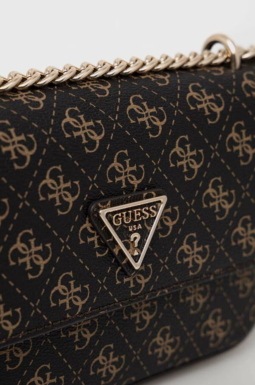 Guess Чанта в кафяво - Pepit.bg