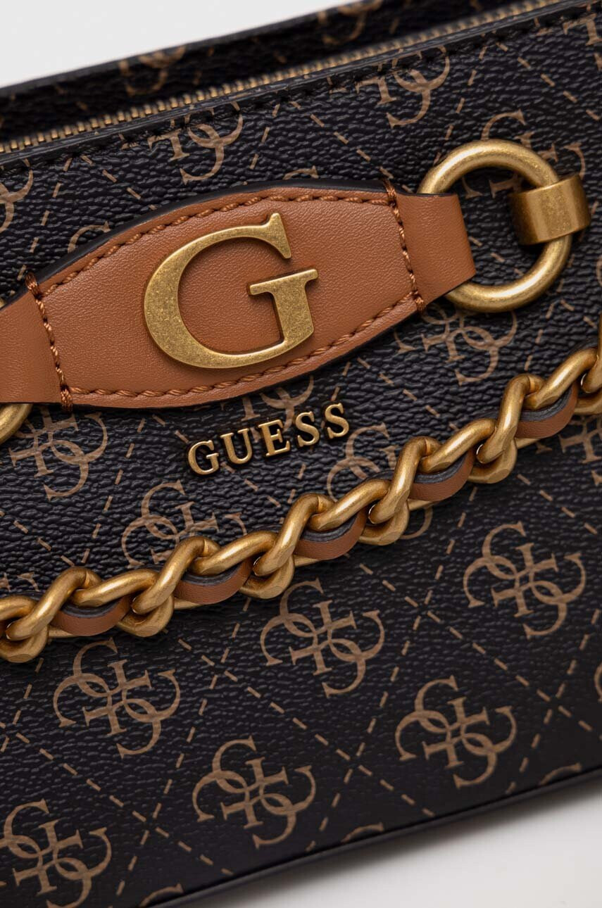 Guess Чанта в кафяво - Pepit.bg