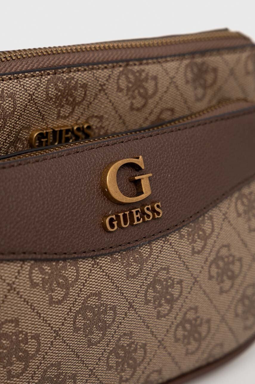 Guess Чанта в кафяво - Pepit.bg