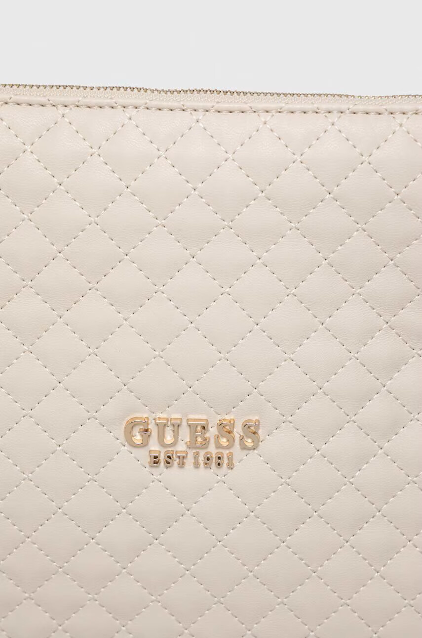 Guess Чанта в бежово - Pepit.bg