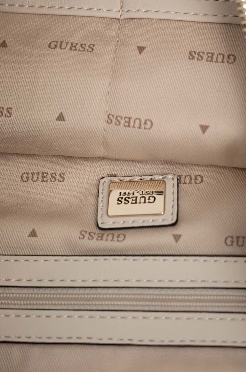 Guess Чанта в бежово - Pepit.bg