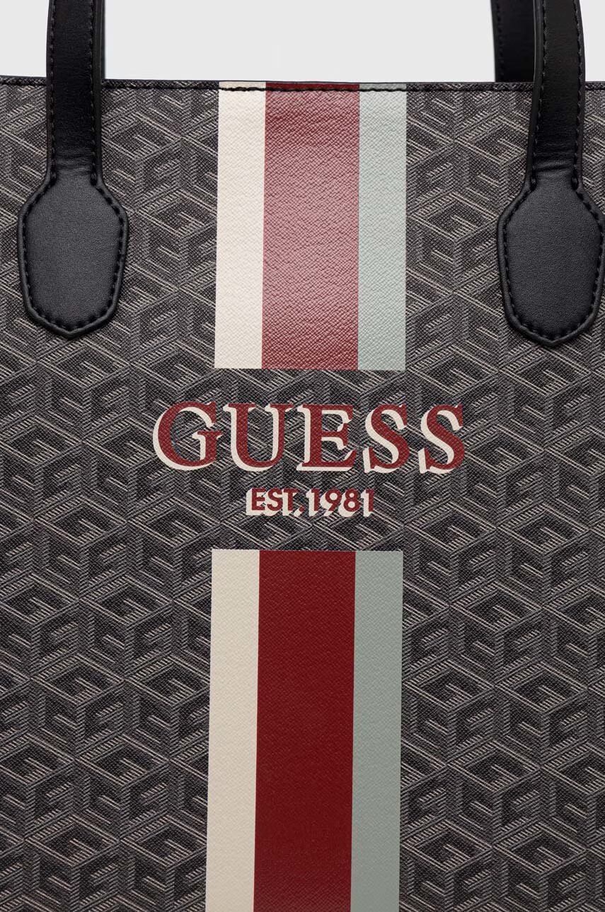 Guess Чанта в сиво - Pepit.bg