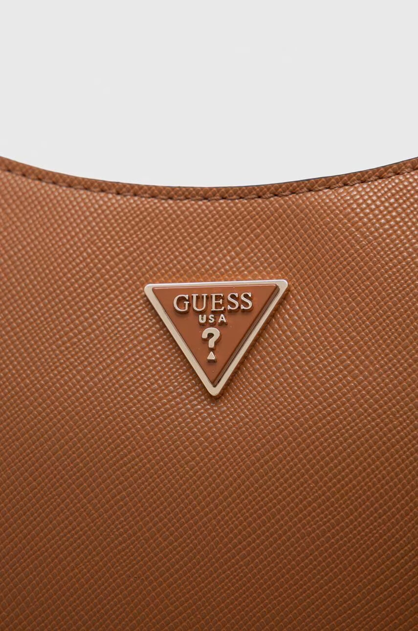 Guess Чанта в кафяво - Pepit.bg