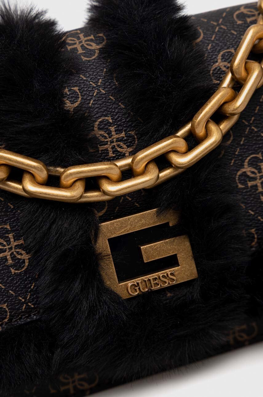 Guess Чанта в кафяво - Pepit.bg