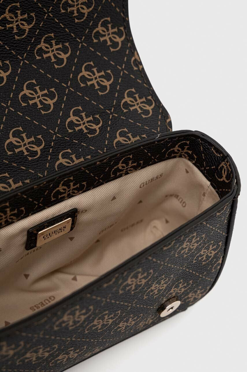 Guess Чанта в кафяво - Pepit.bg