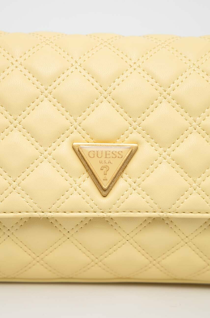Guess Чанта в жълто - Pepit.bg