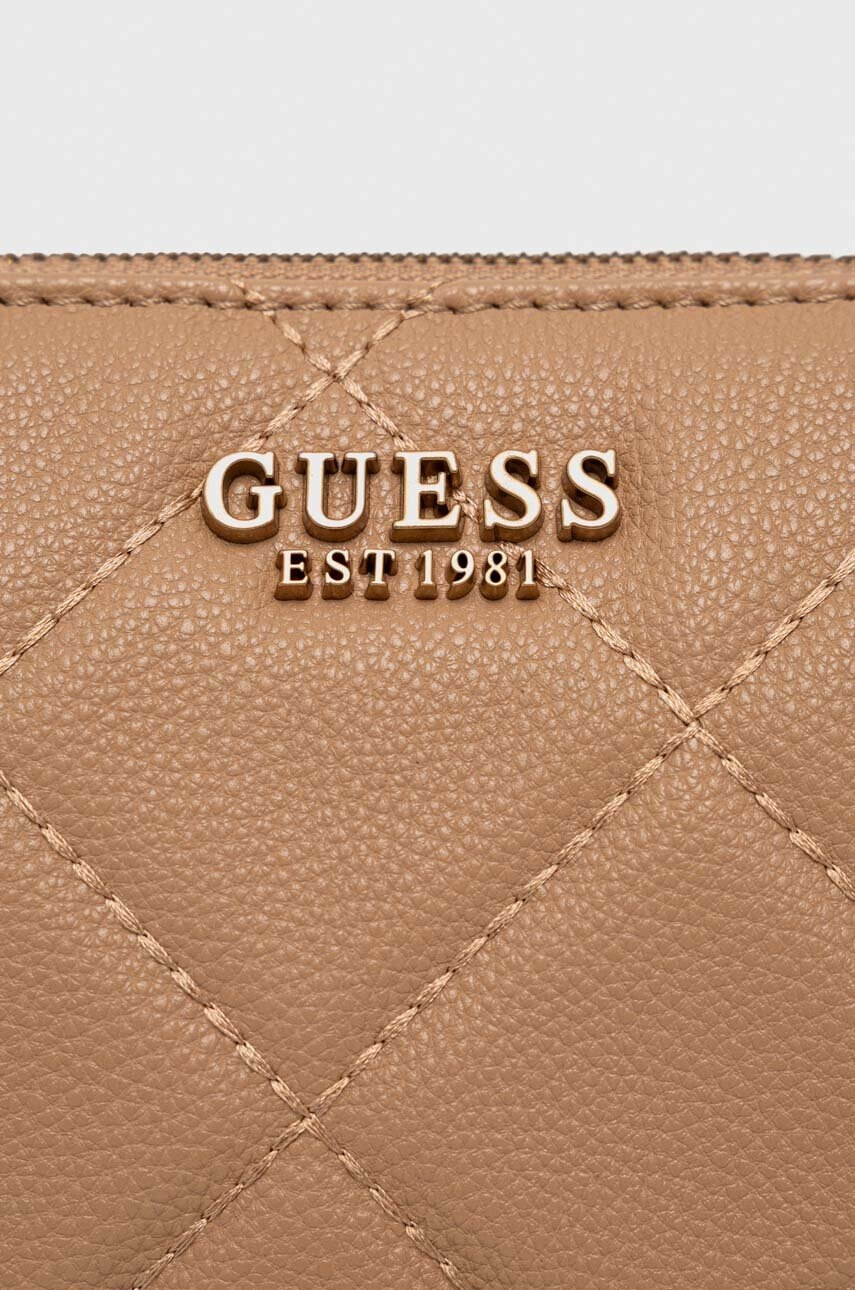 Guess Чанта в бежово - Pepit.bg