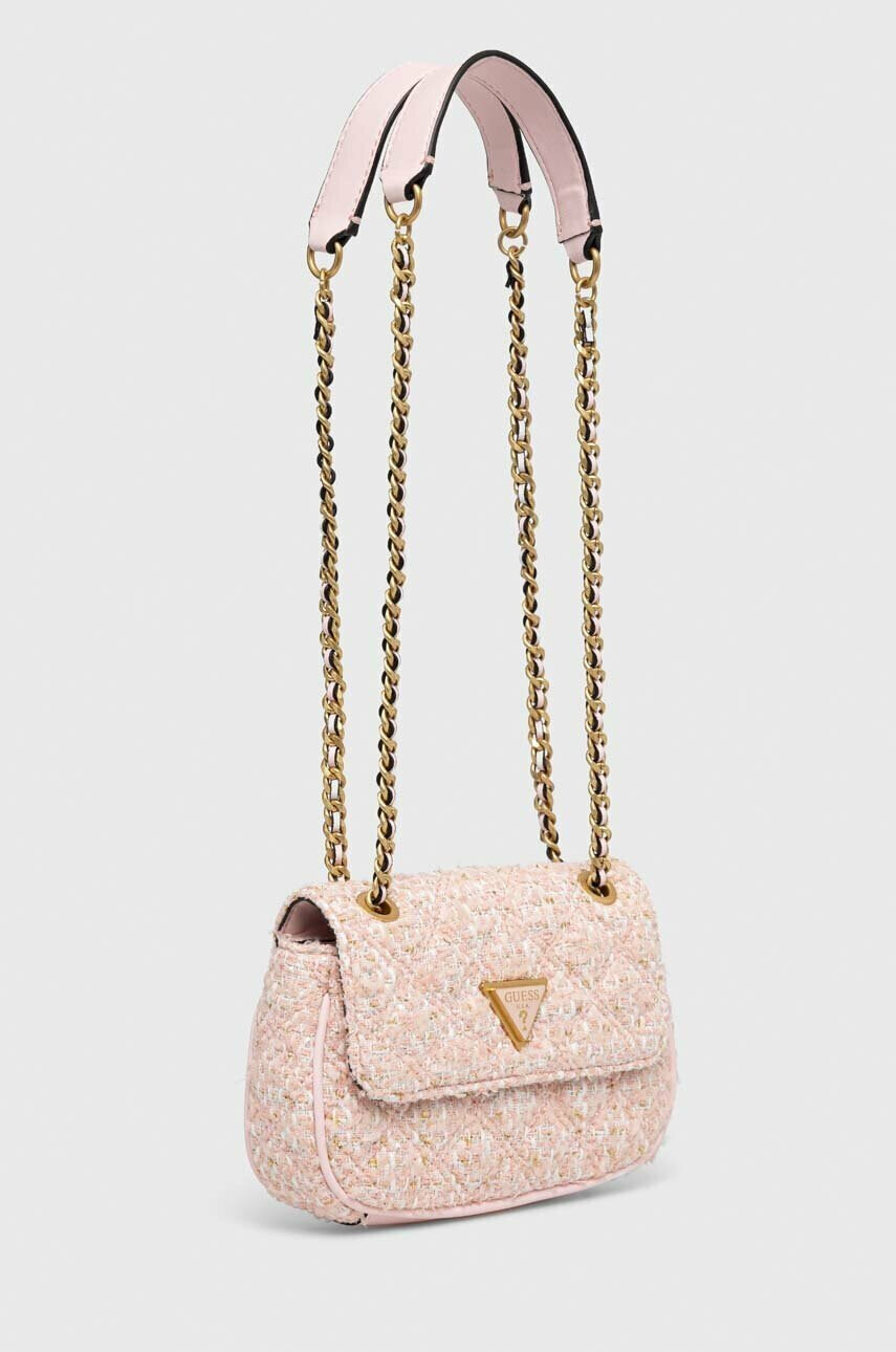 Guess Чанта в розово - Pepit.bg