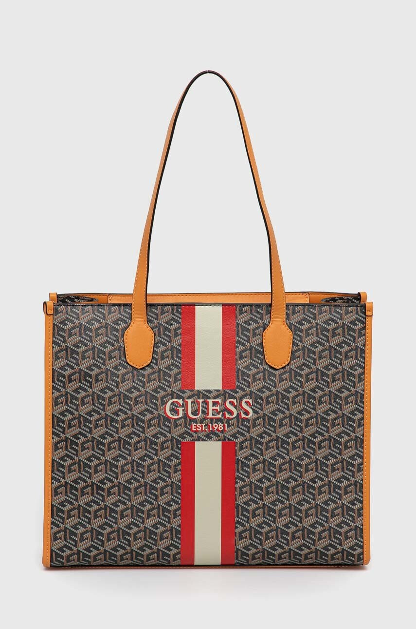 Guess Чанта в черно - Pepit.bg