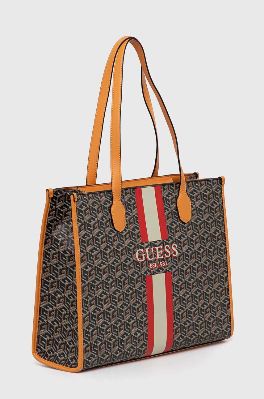 Guess Чанта в черно - Pepit.bg
