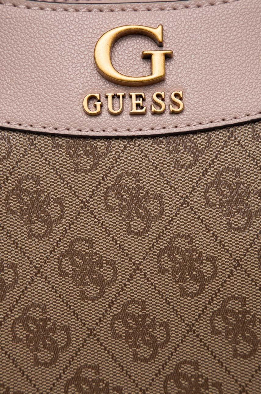 Guess Чанта в кафяво - Pepit.bg