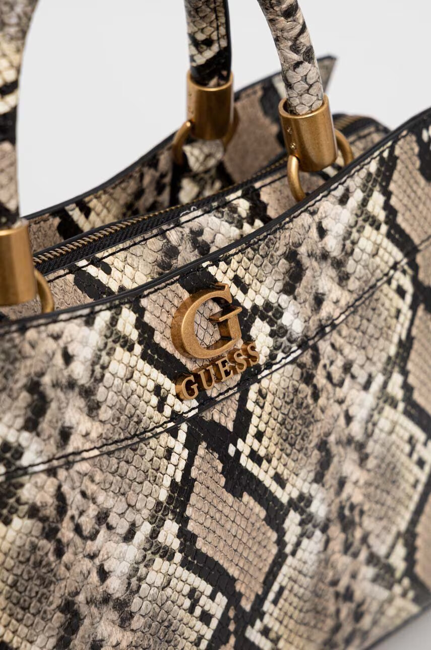 Guess Чанта в бежово - Pepit.bg