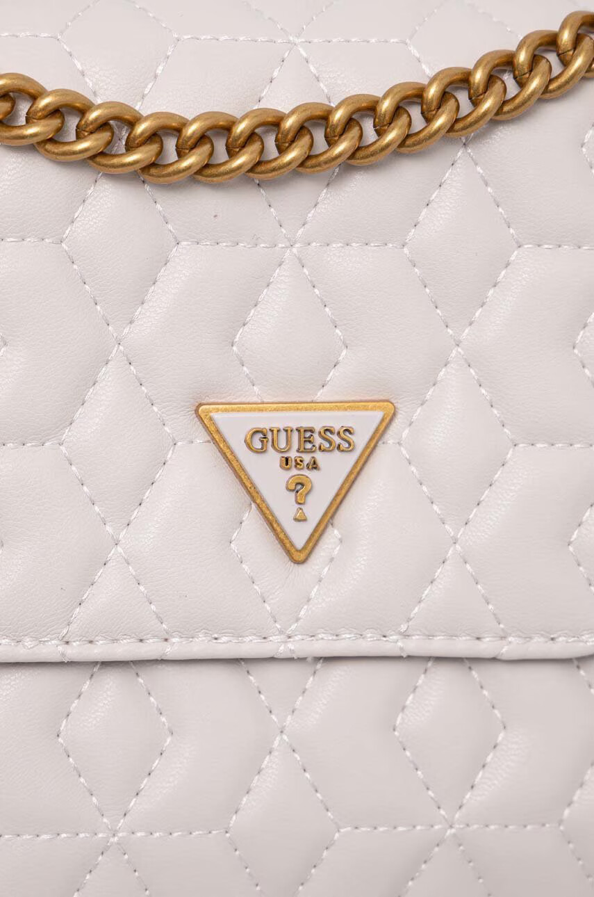Guess Чанта в бежово - Pepit.bg