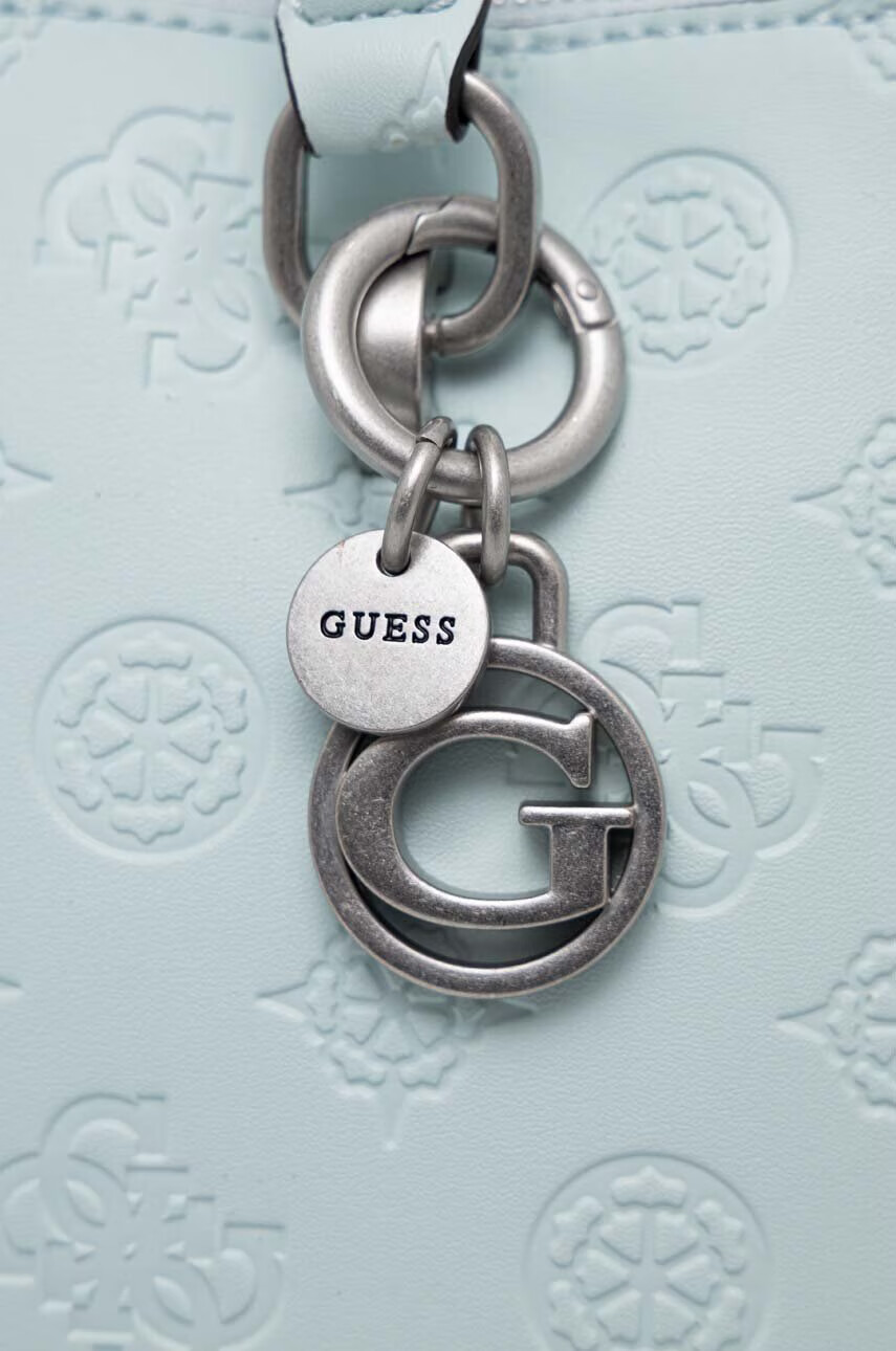 Guess Чанта в синьо - Pepit.bg