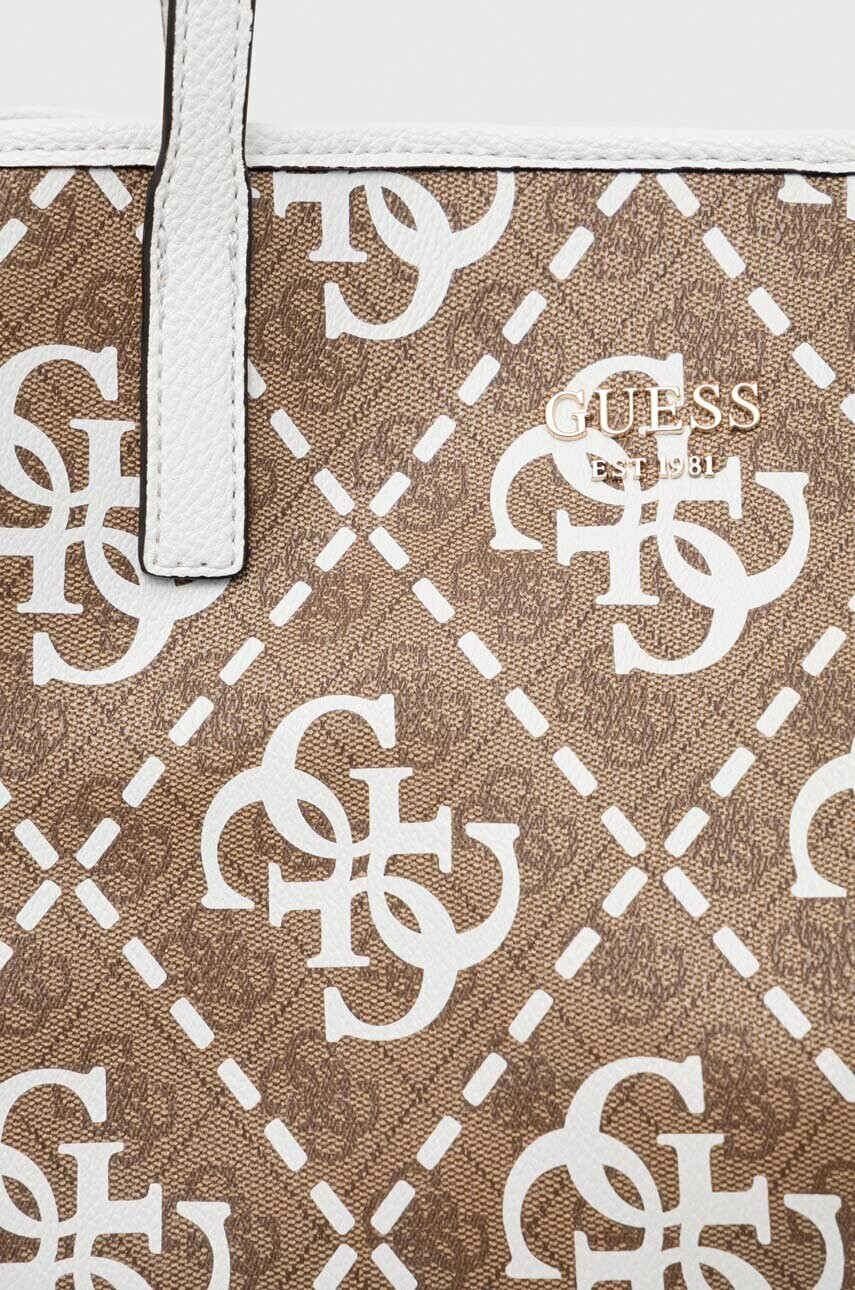 Guess Чанта в кафяво - Pepit.bg