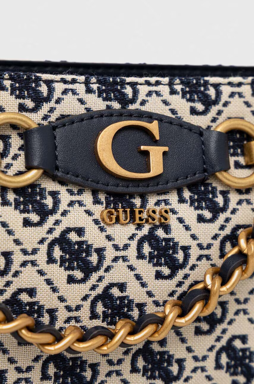 Guess Чанта в тъмносиньо - Pepit.bg