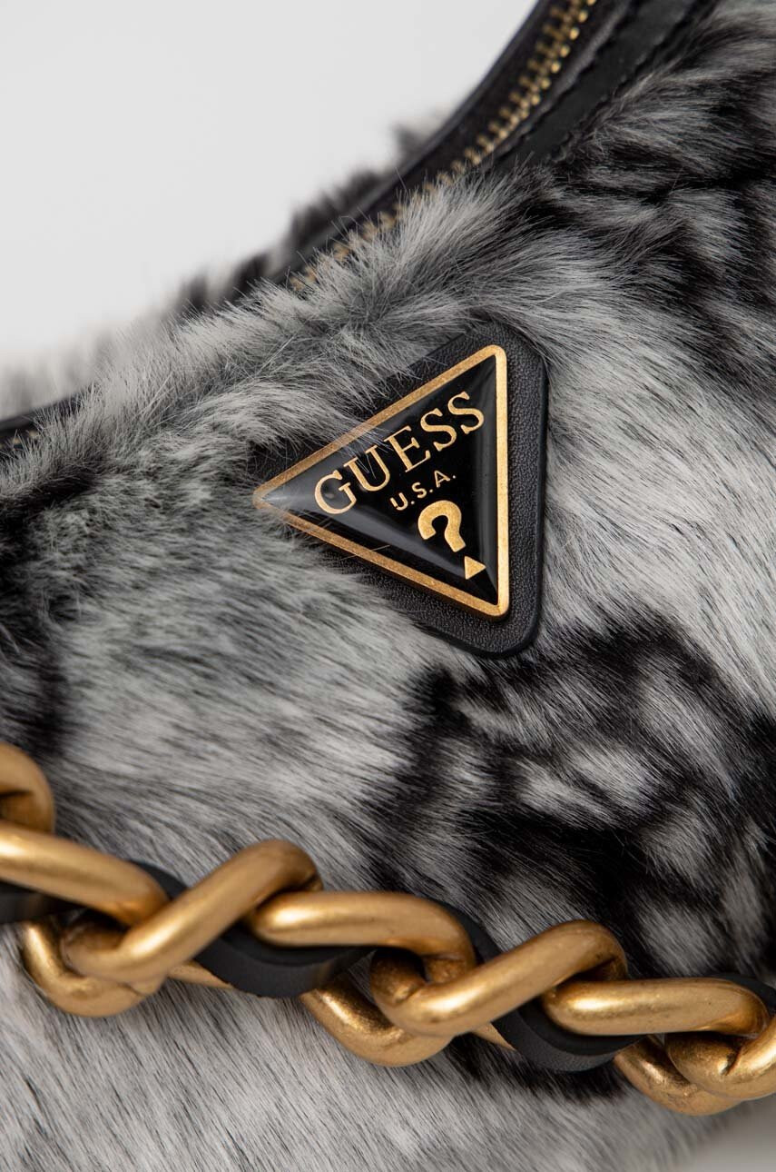 Guess Чанта в сиво - Pepit.bg
