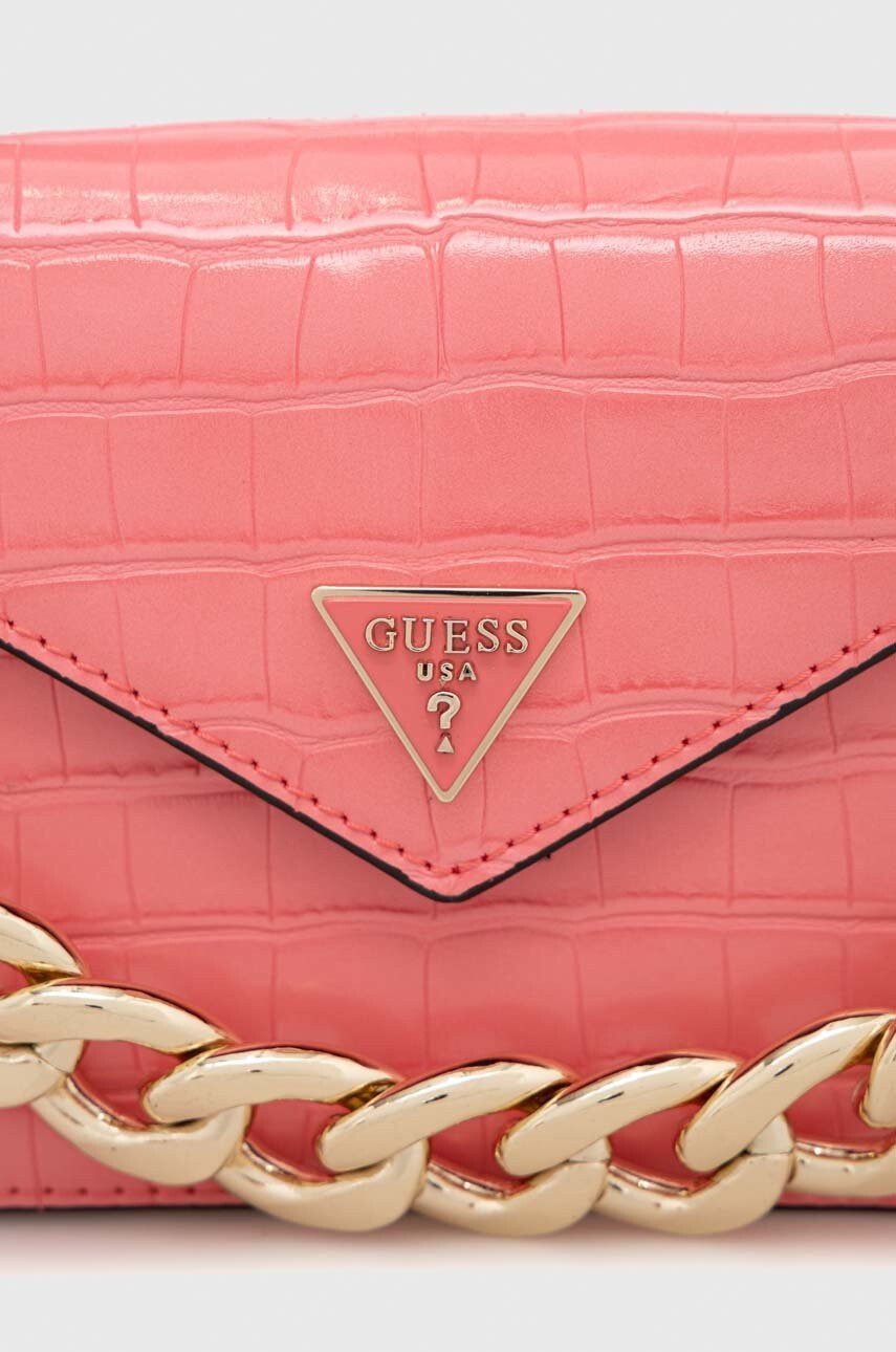 Guess Чанта в оранжево - Pepit.bg