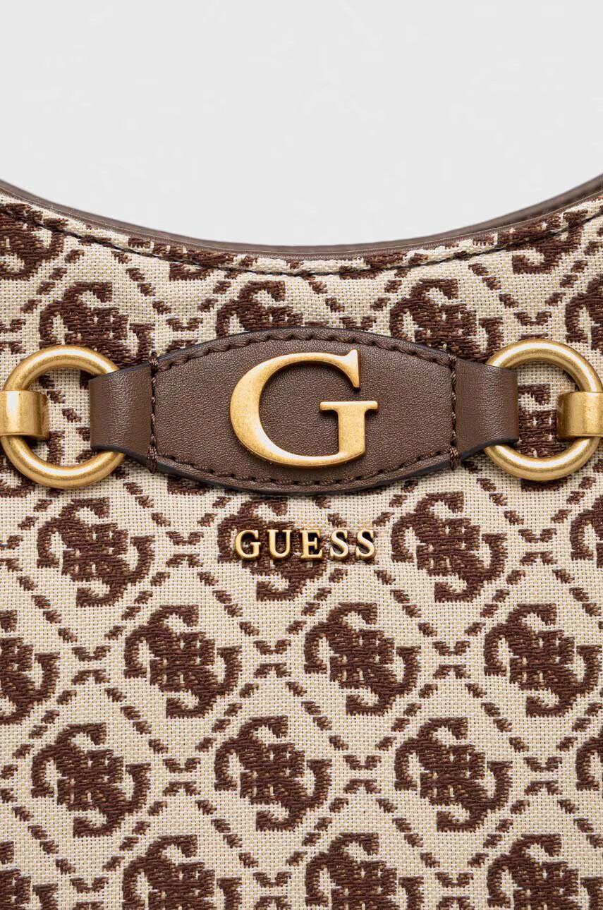 Guess Чанта в кафяво - Pepit.bg