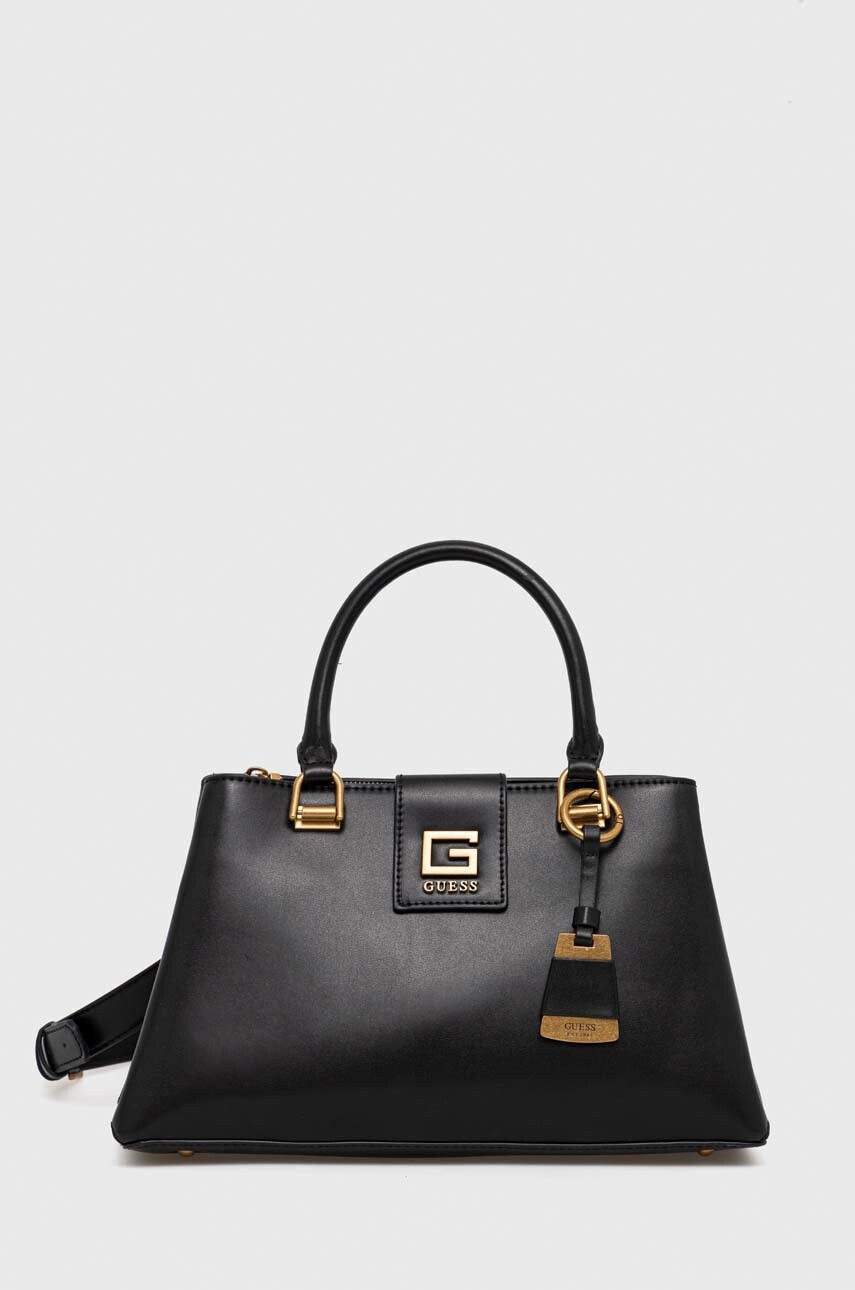Guess Чанта в черно - Pepit.bg
