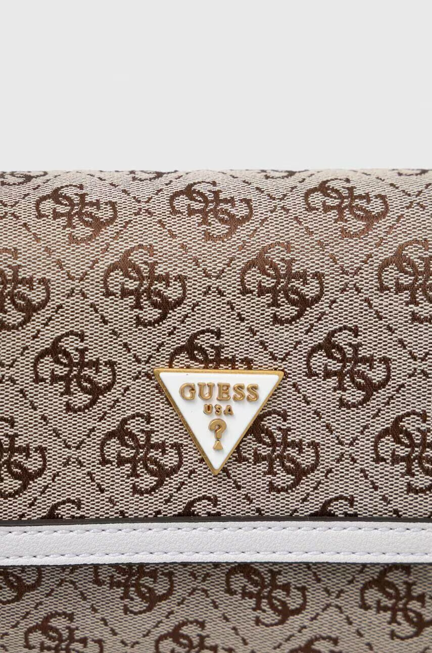 Guess Чанта в бежово - Pepit.bg