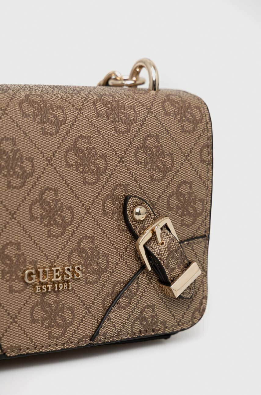 Guess Чанта в бежово - Pepit.bg