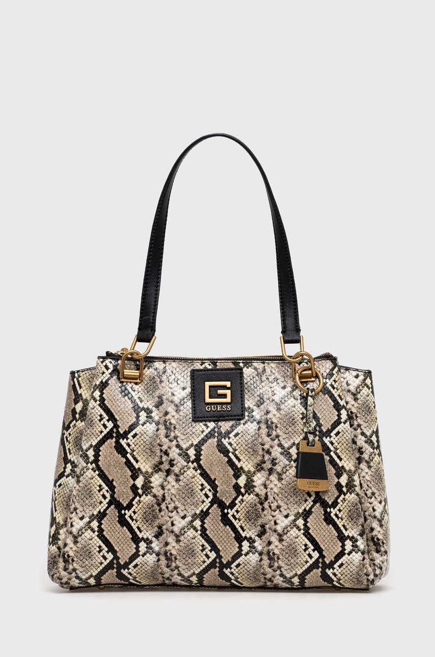 Guess Чанта в бежово - Pepit.bg