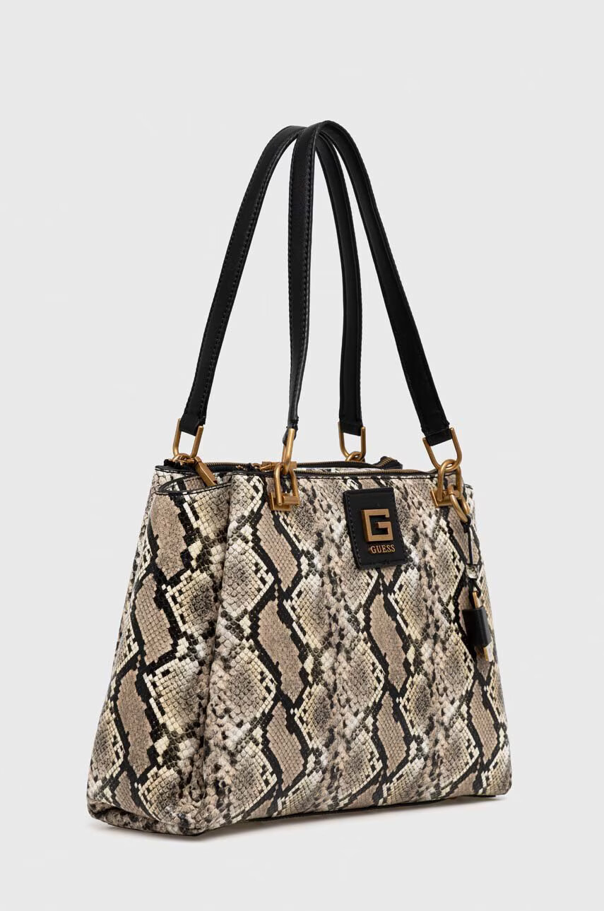 Guess Чанта в бежово - Pepit.bg
