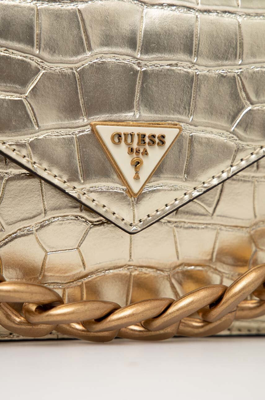 Guess Чанта в златисто - Pepit.bg