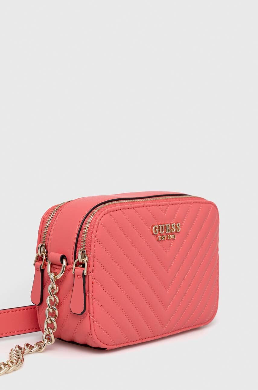 Guess Чанта в оранжево - Pepit.bg