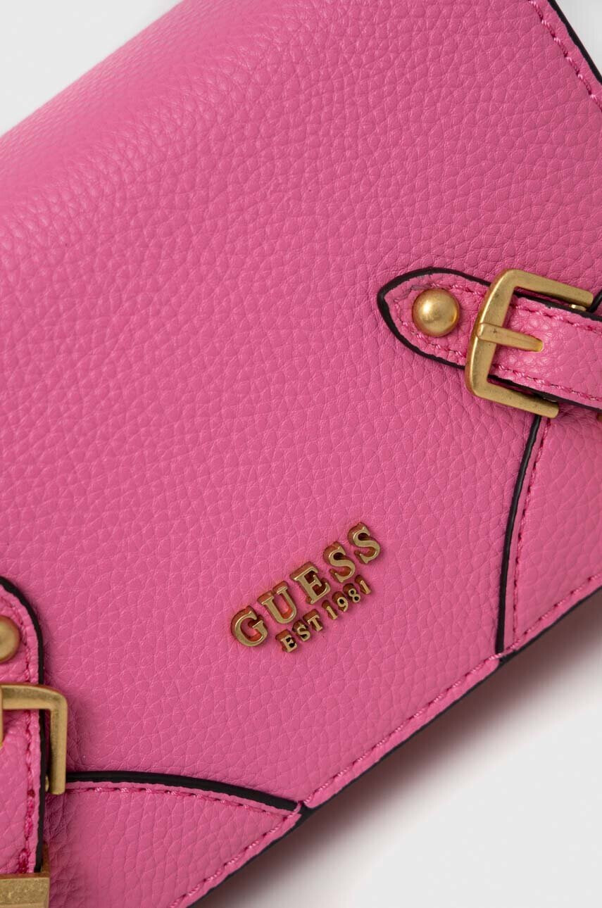 Guess Чанта в розово - Pepit.bg