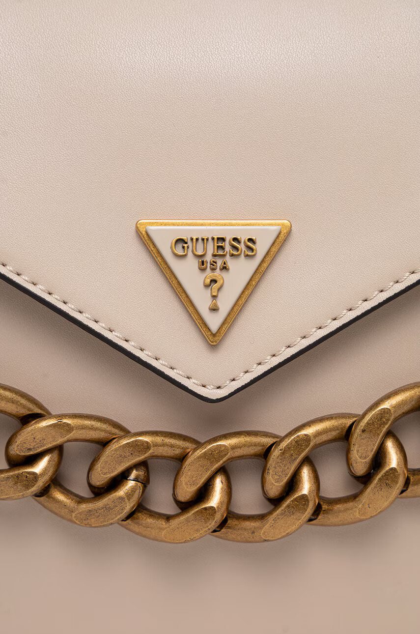 Guess Чанта в бежово - Pepit.bg