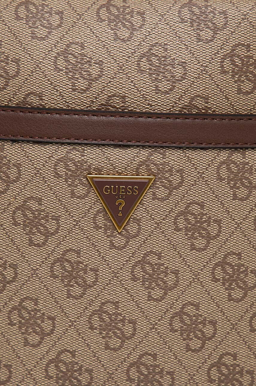 Guess Чанта през рамо в бежово - Pepit.bg