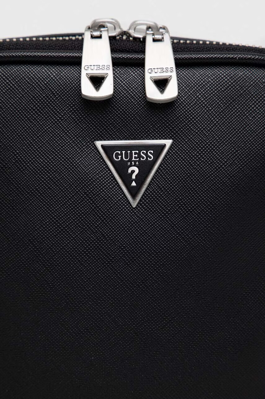 Guess Чанта през рамо в черно - Pepit.bg