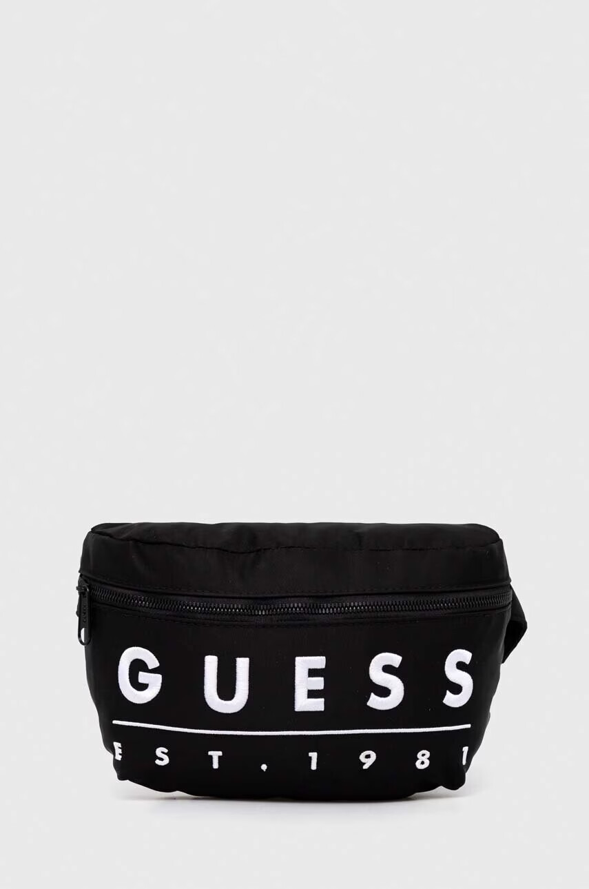 Guess Чанта за кръст в черно - Pepit.bg