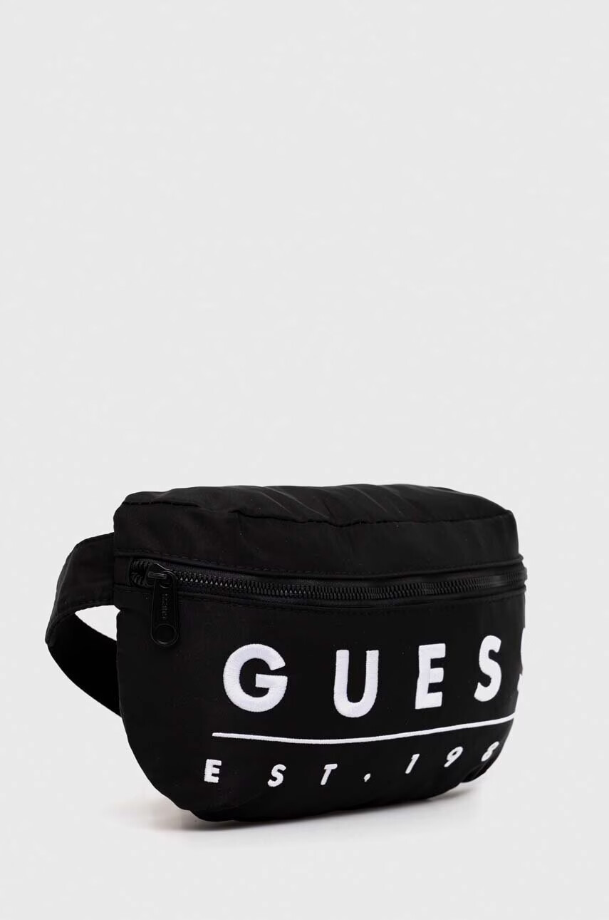 Guess Чанта за кръст в черно - Pepit.bg