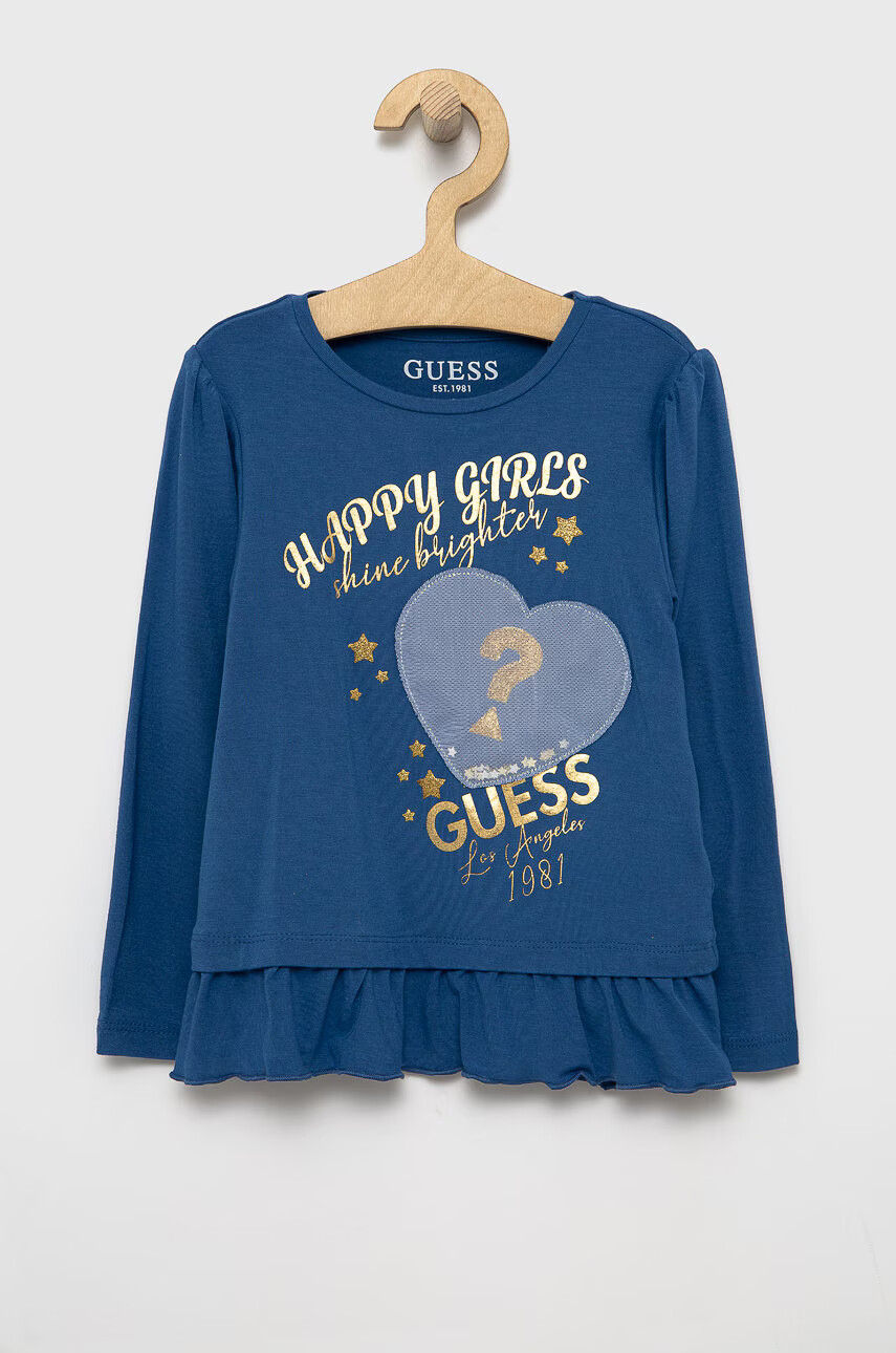 Guess Детска блуза с дълги ръкави - Pepit.bg