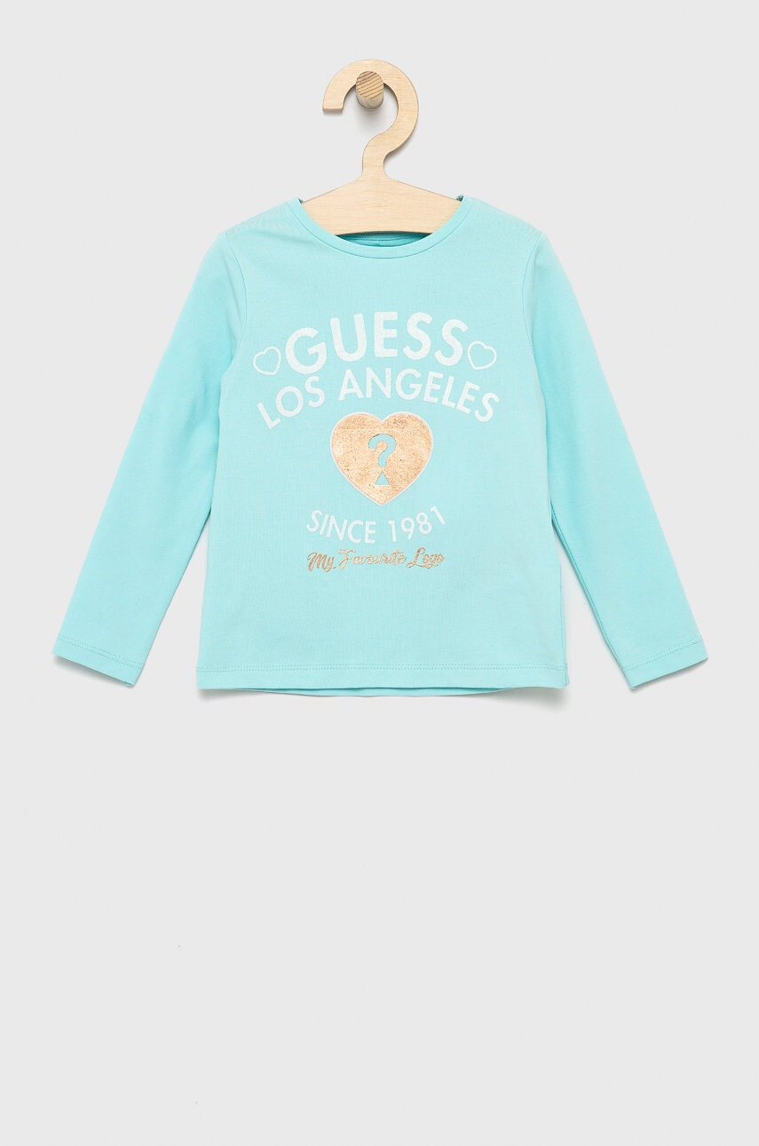 Guess Детска блуза с дълги ръкави - Pepit.bg