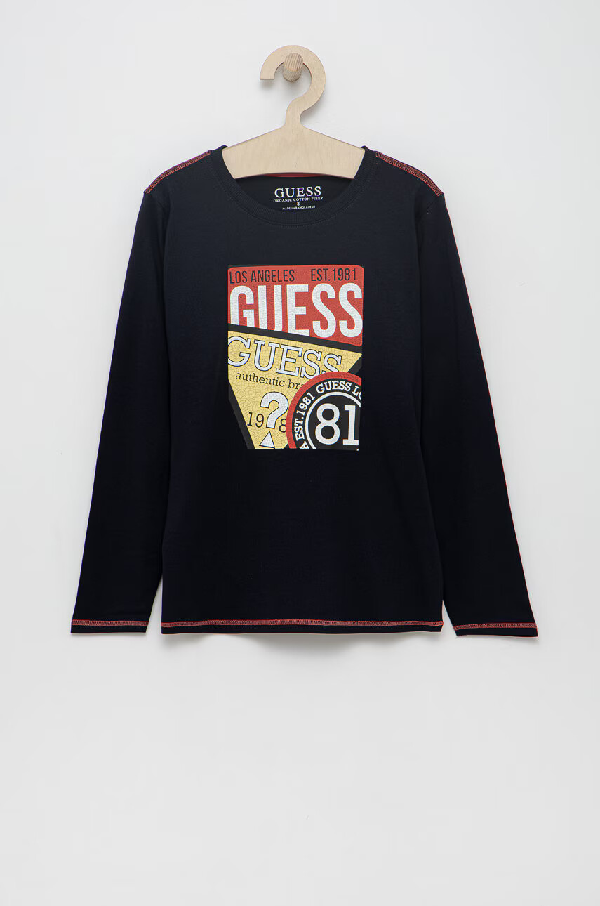 Guess Детска блуза с дълги ръкави - Pepit.bg