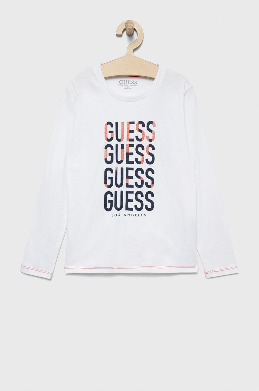 Guess Детска блуза с дълги ръкави - Pepit.bg
