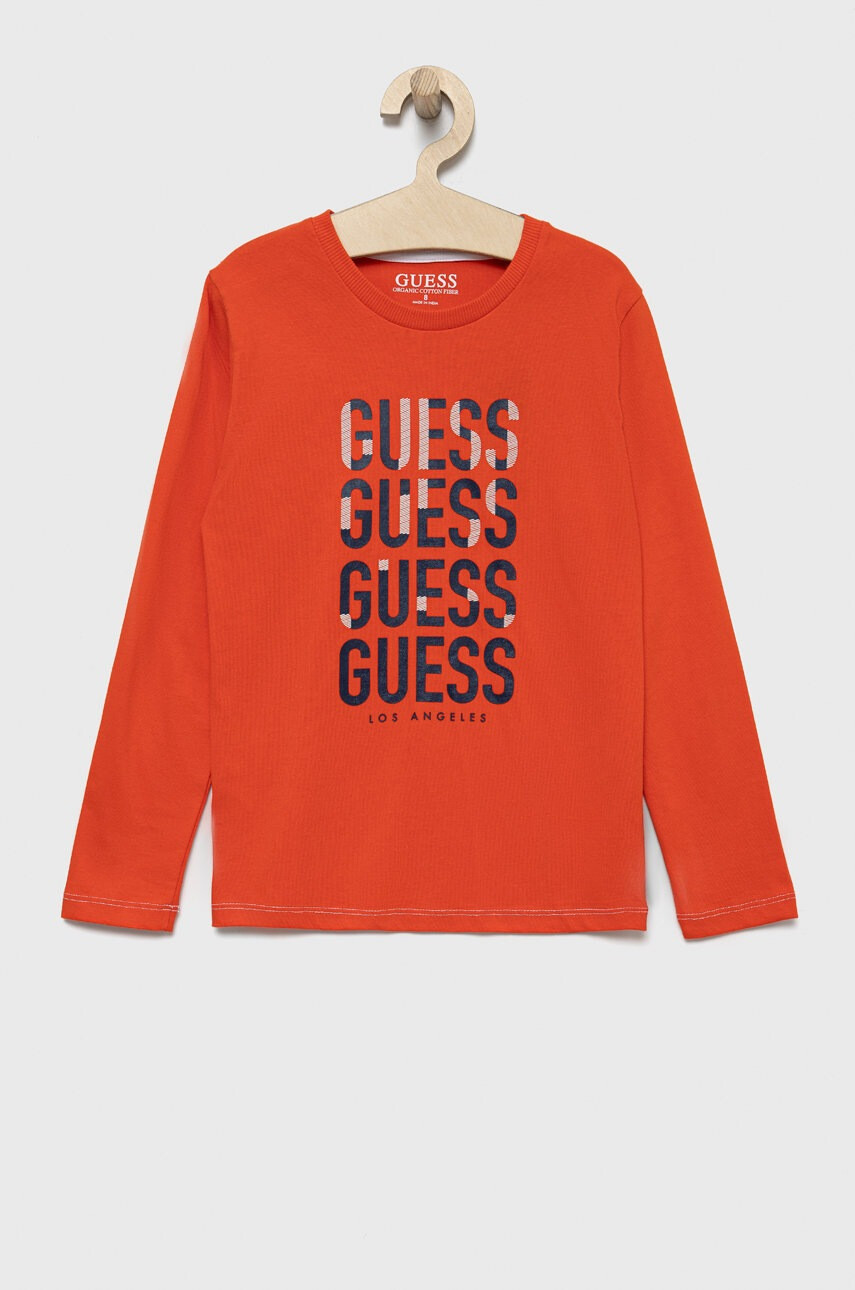 Guess Детска блуза с дълги ръкави - Pepit.bg