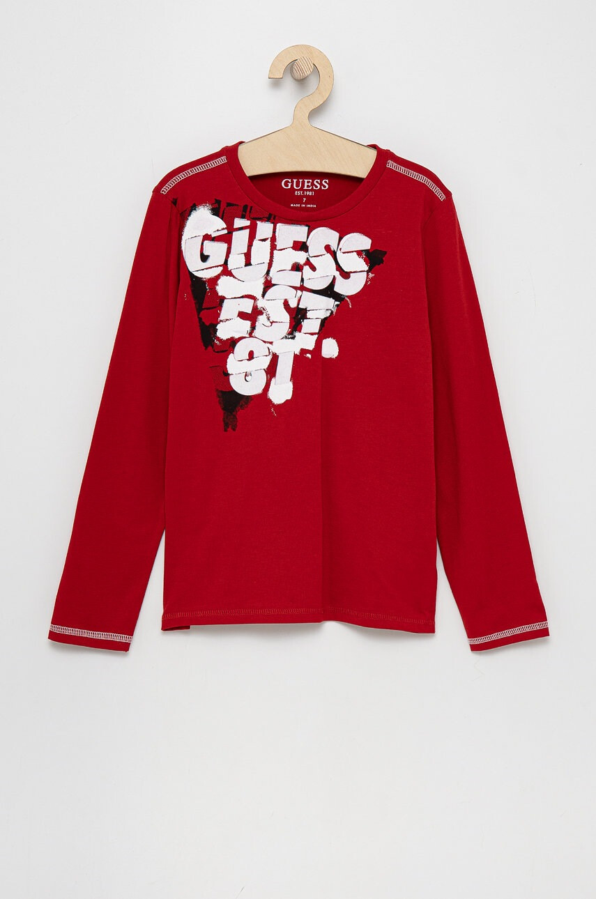 Guess Детска блуза с дълги ръкави - Pepit.bg