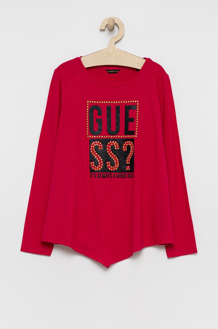 Guess Детска блуза с дълги ръкави - Pepit.bg