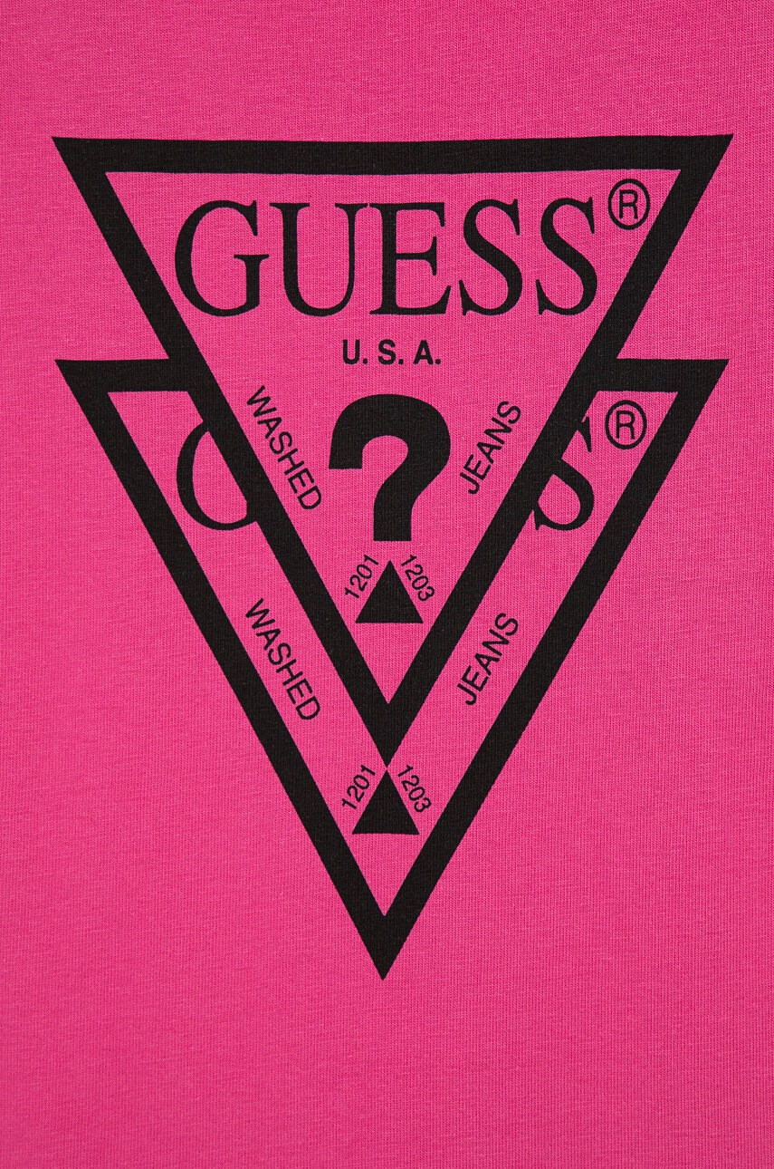 Guess Детска памучна рокля - Pepit.bg