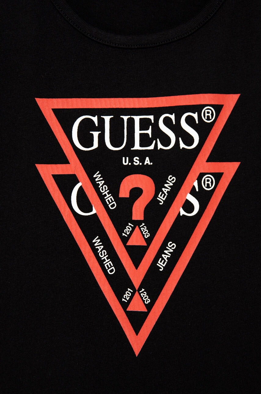 Guess Детска памучна рокля - Pepit.bg