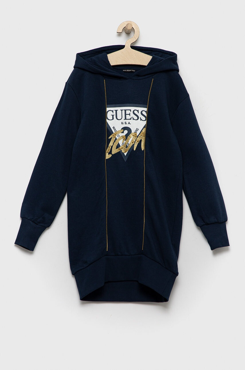 Guess Детска памучна рокля - Pepit.bg