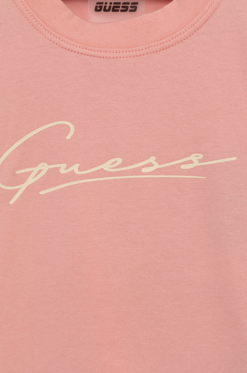 Guess Детска памучна тениска - Pepit.bg