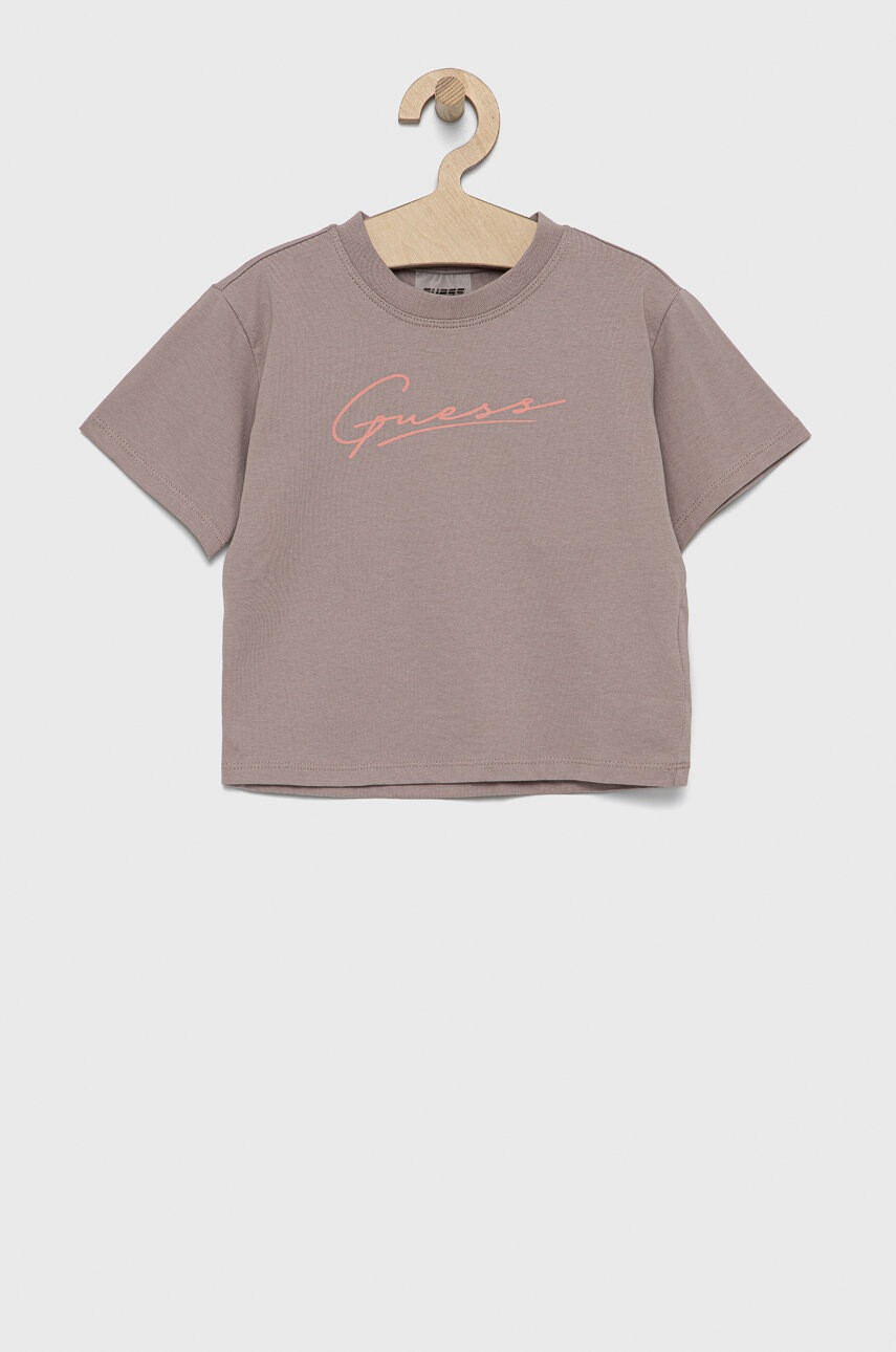Guess Детска памучна тениска - Pepit.bg